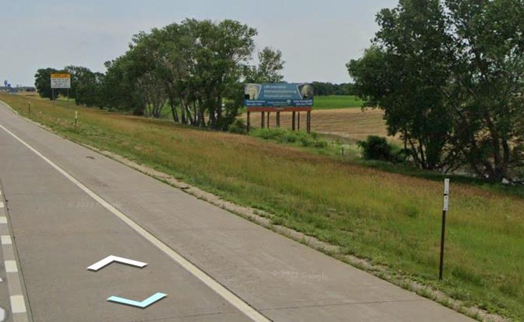 Photo of a billboard in Lindsborg