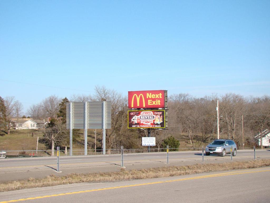 Photo of a billboard in French Village