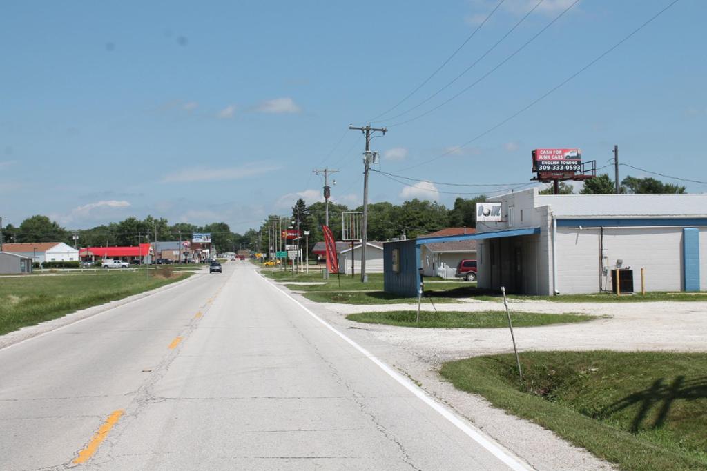 Photo of a billboard in Bushnell