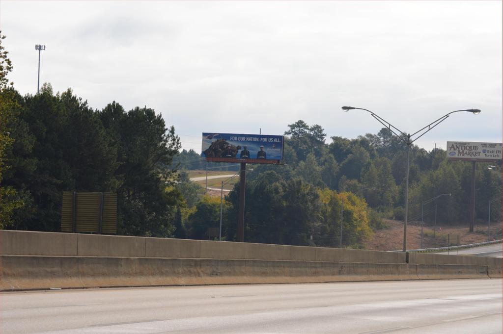 Photo of a billboard in Juliette