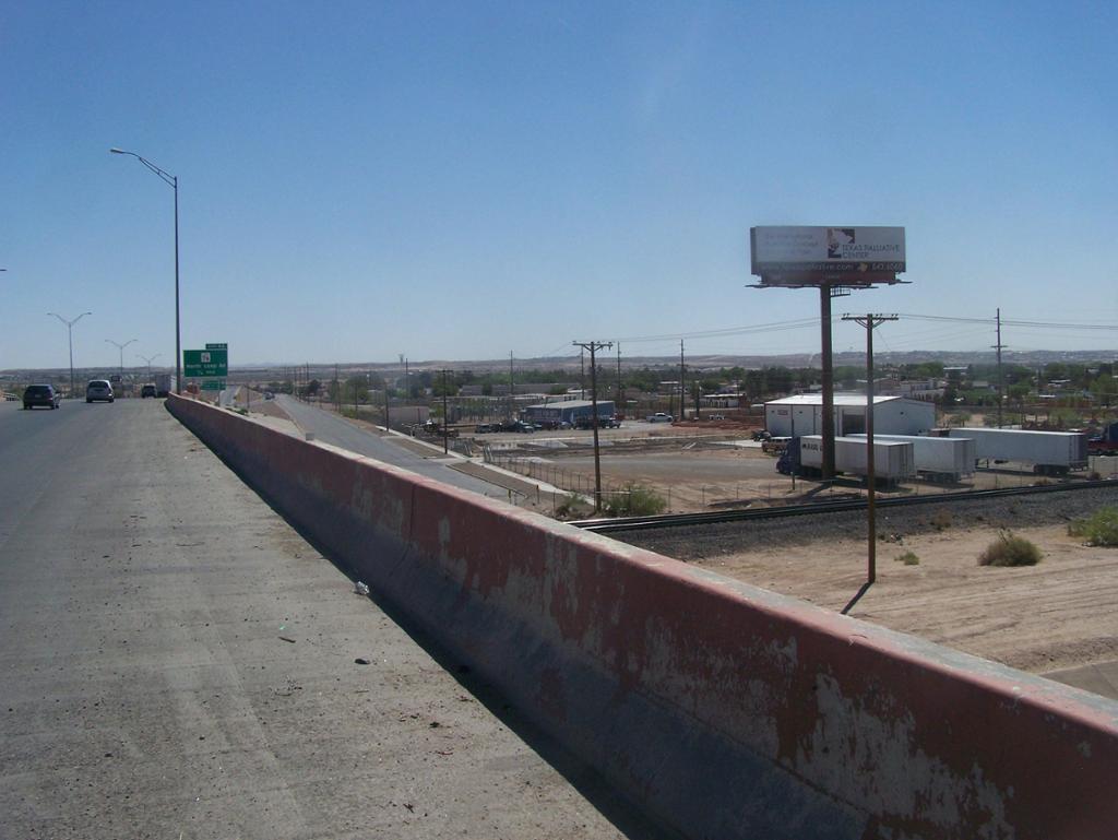 Photo of a billboard in San Elizario