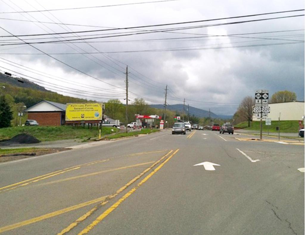 Photo of a billboard in Grassy Creek