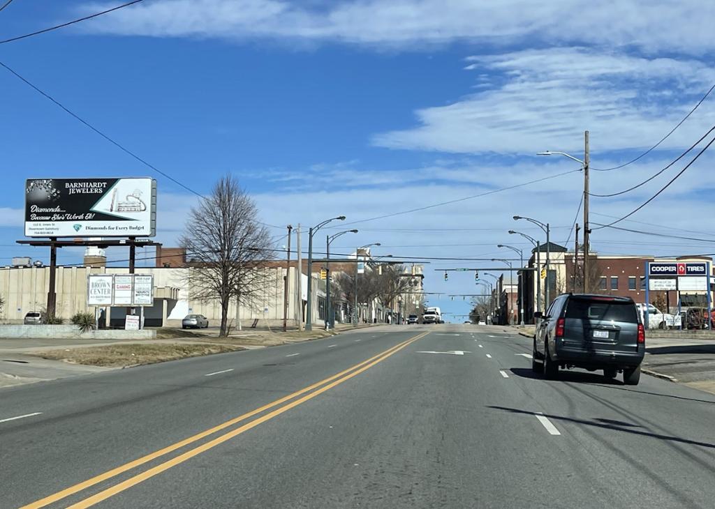 Photo of a billboard in Salisbury