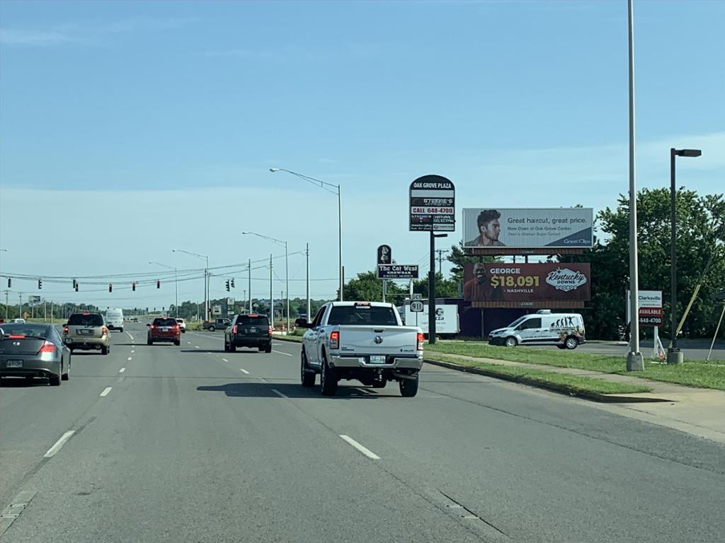 Photo of a billboard in Oak Grove