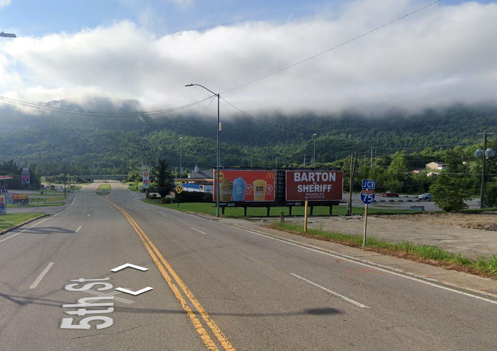 Photo of a billboard in Laurel Fork