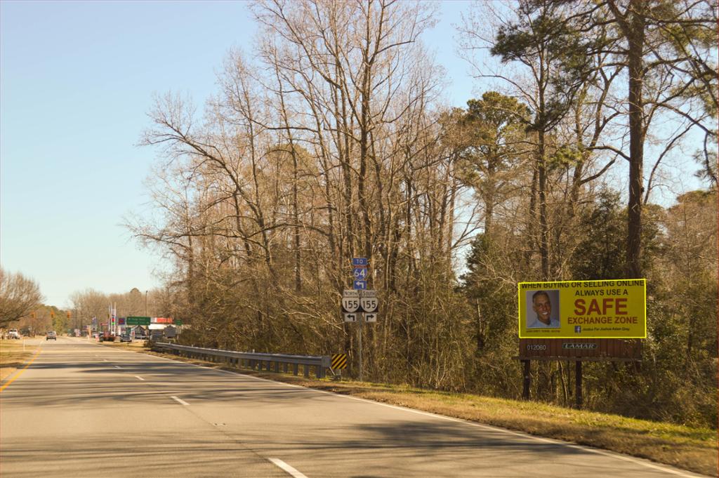 Photo of a billboard in Charles City