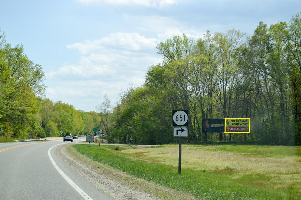 Photo of a billboard in Manquin