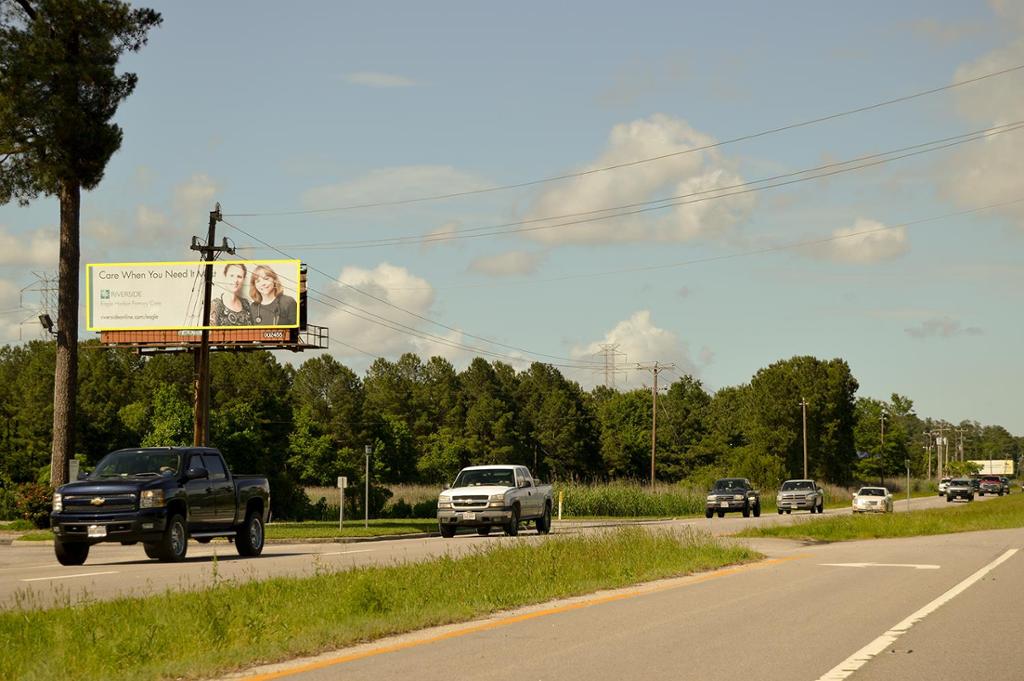 Photo of a billboard in Newport News