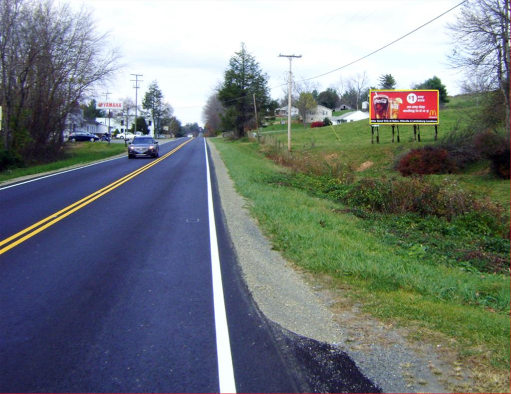 Photo of a billboard in Lambsburg