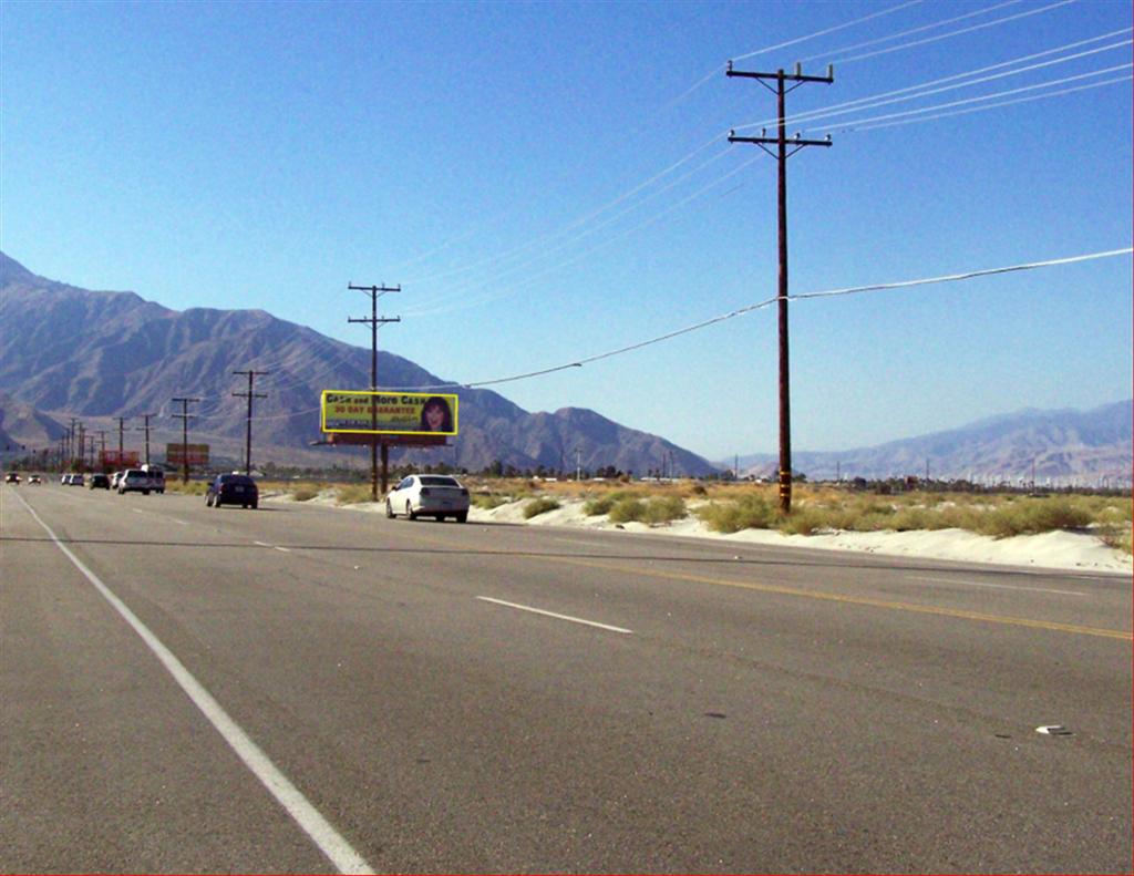 Photo of an outdoor ad in Palm Springs