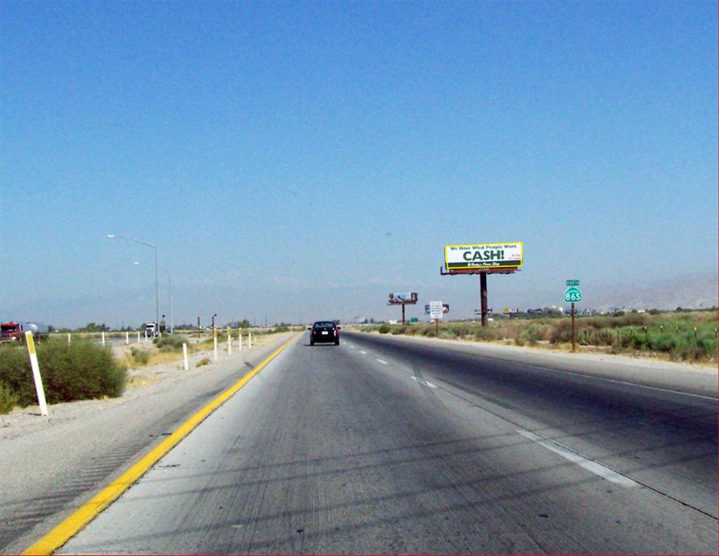 Photo of a billboard in Coachella