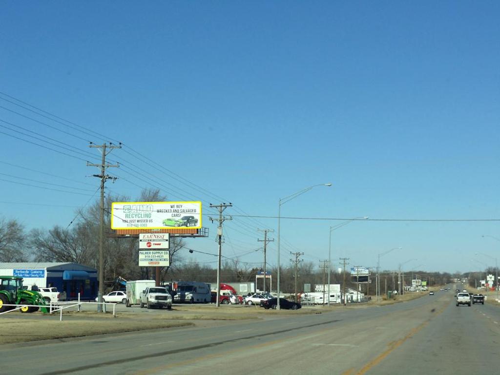 Photo of a billboard in Grenola