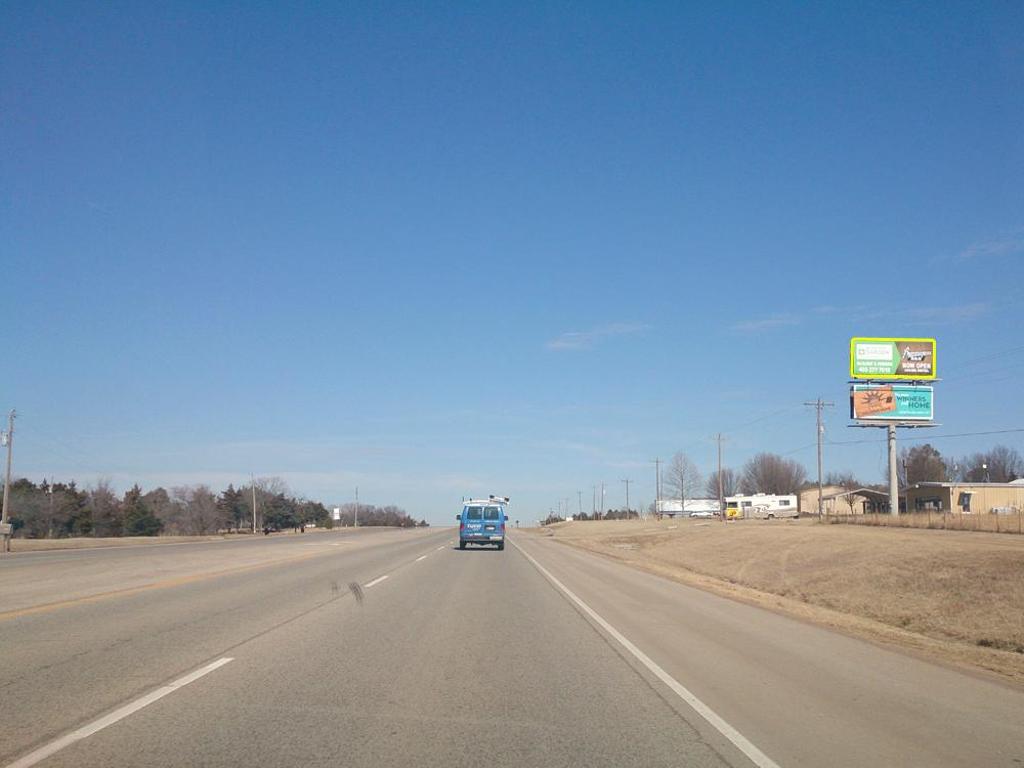 Photo of a billboard in Carney