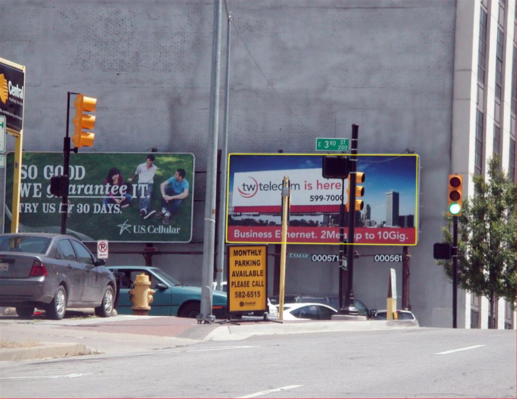 Photo of an outdoor ad in Tulsa