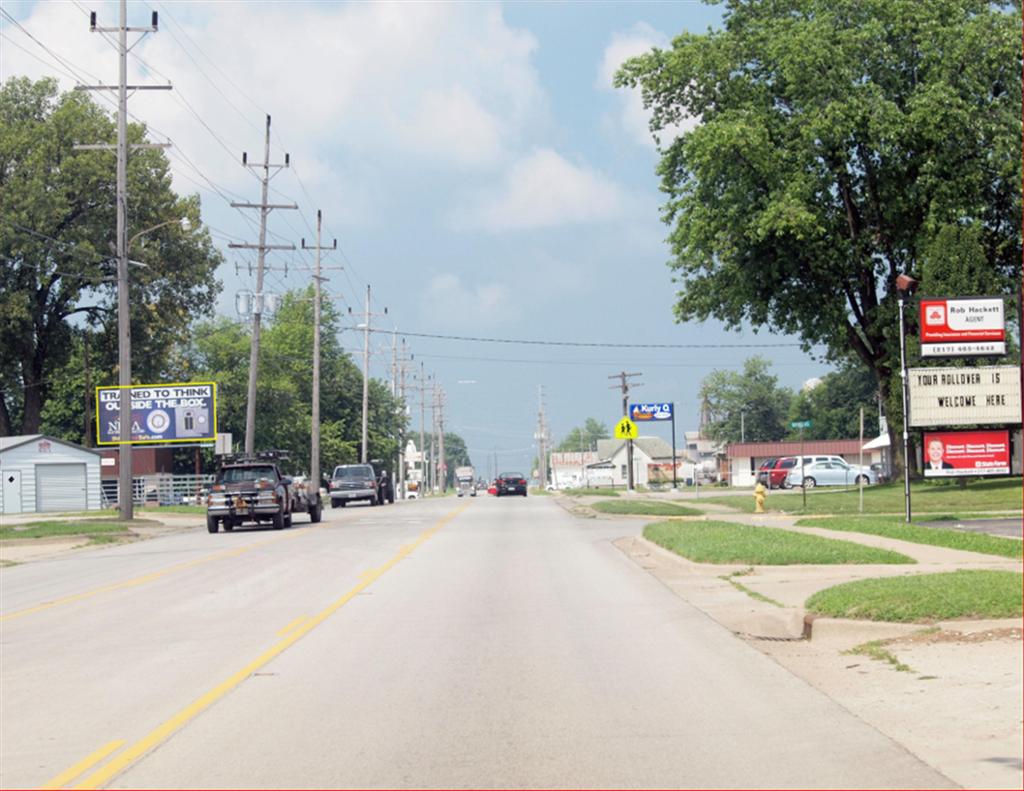 Photo of a billboard in Chrisman