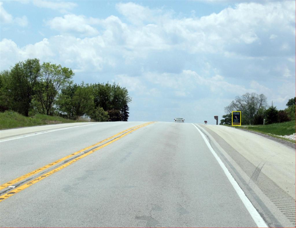 Photo of a billboard in Bruceville