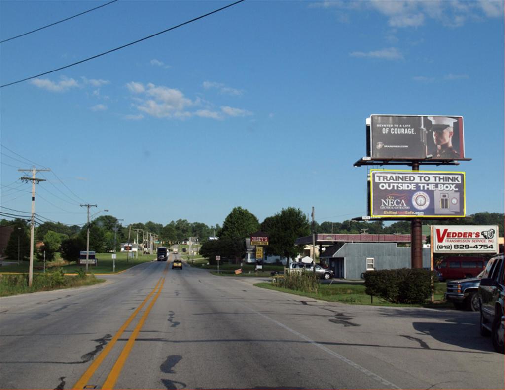 Photo of a billboard in Patricksburg