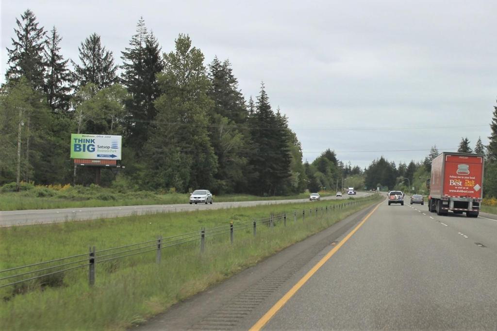 Photo of a billboard in McCleary