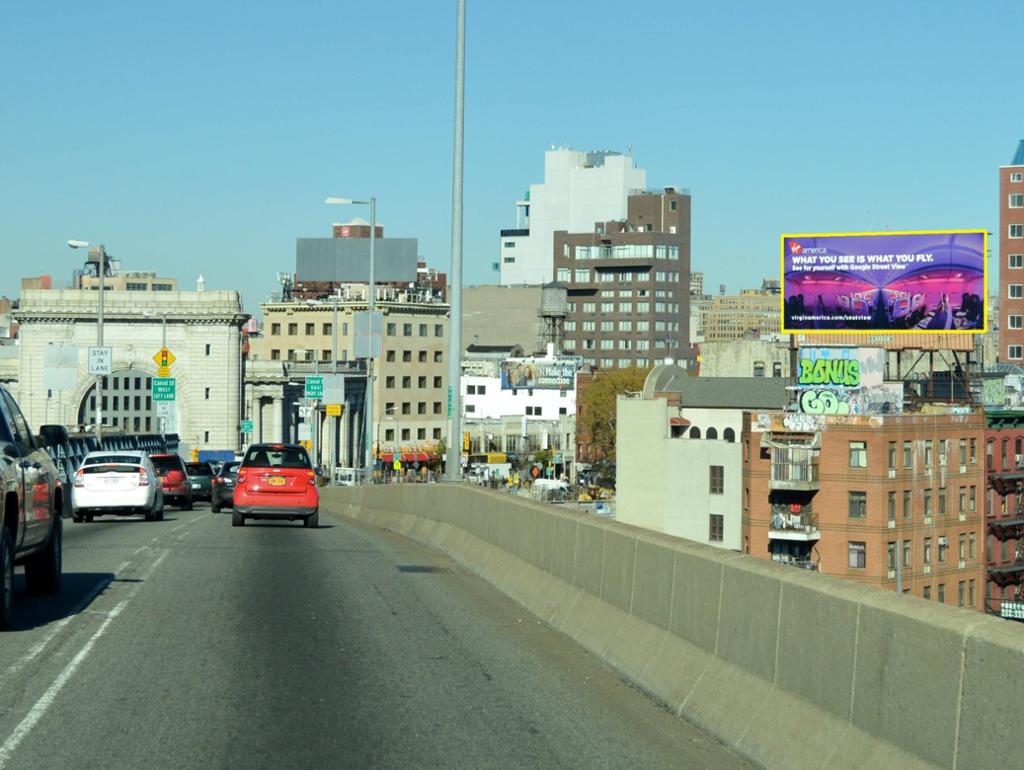 Photo of a billboard in Peck Slip