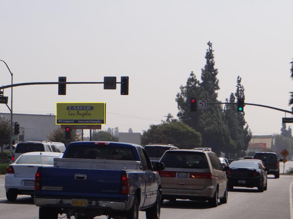 Photo of an outdoor ad in Whittier