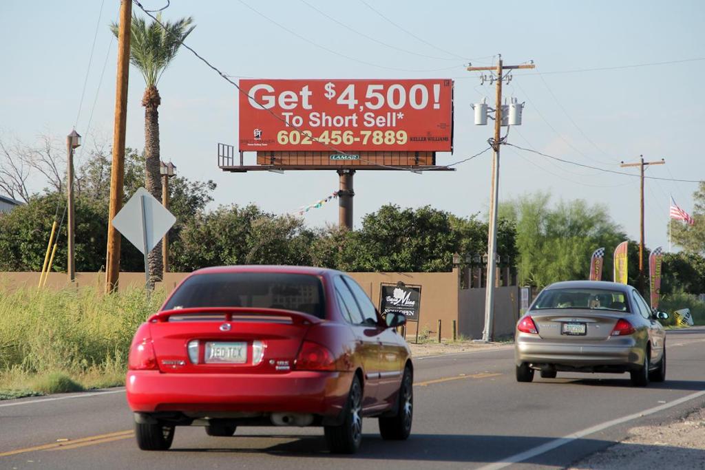 Photo of a billboard in Chandler Heights