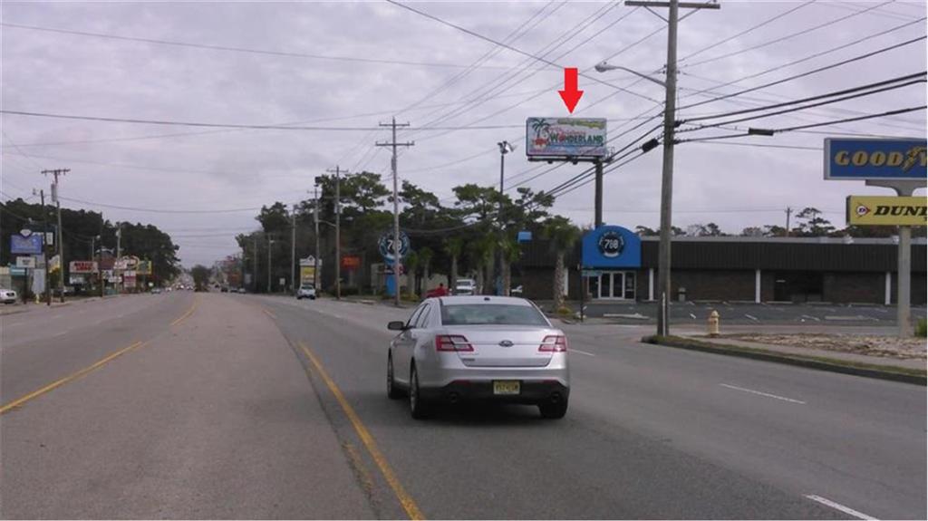 Photo of a billboard in North Myrtle Beach