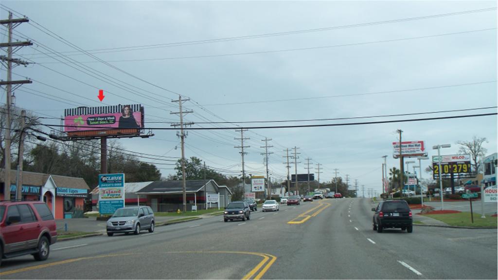 Photo of a billboard in Little River