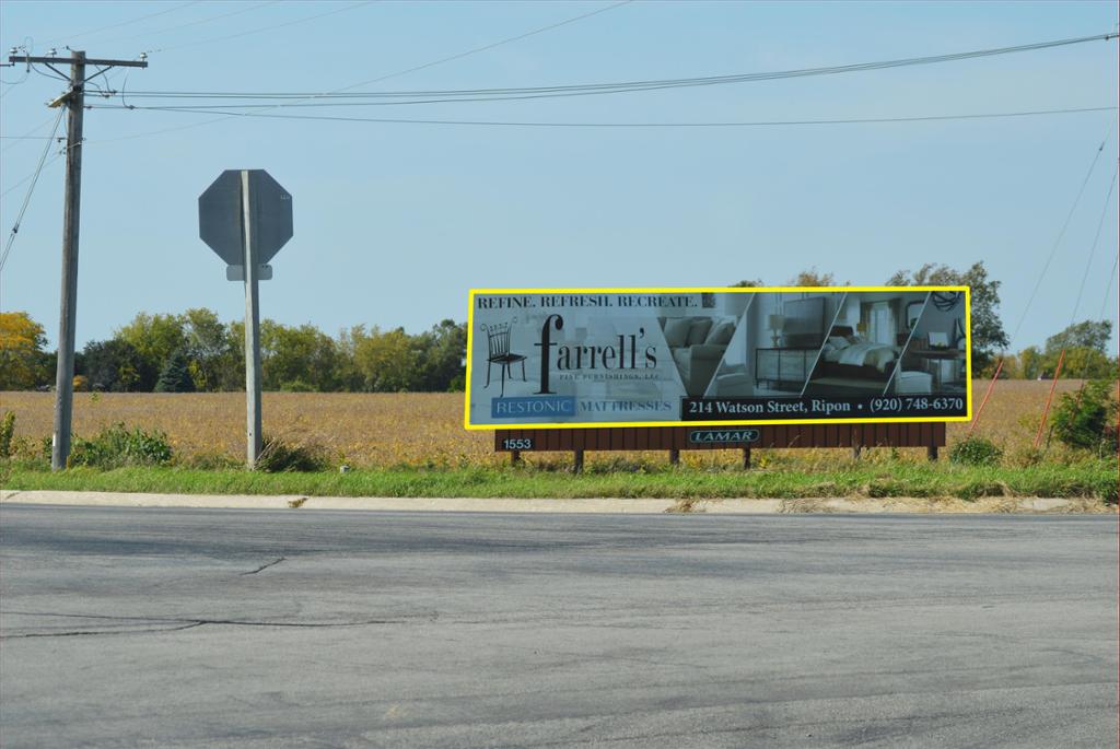 Photo of a billboard in Bte Des Morts