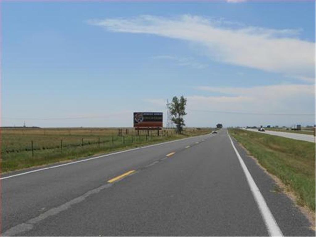 Photo of a billboard in Encampment