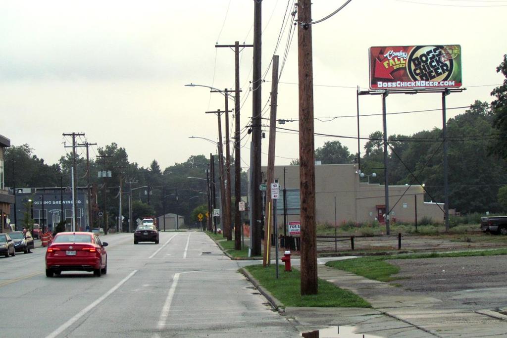 Photo of an outdoor ad in Cuyahoga Falls