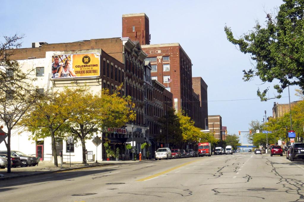 Photo of an outdoor ad in Cleveland