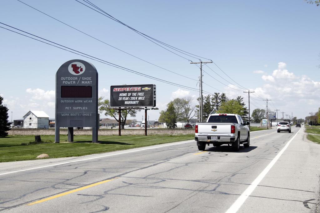 Photo of a billboard in Shiloh