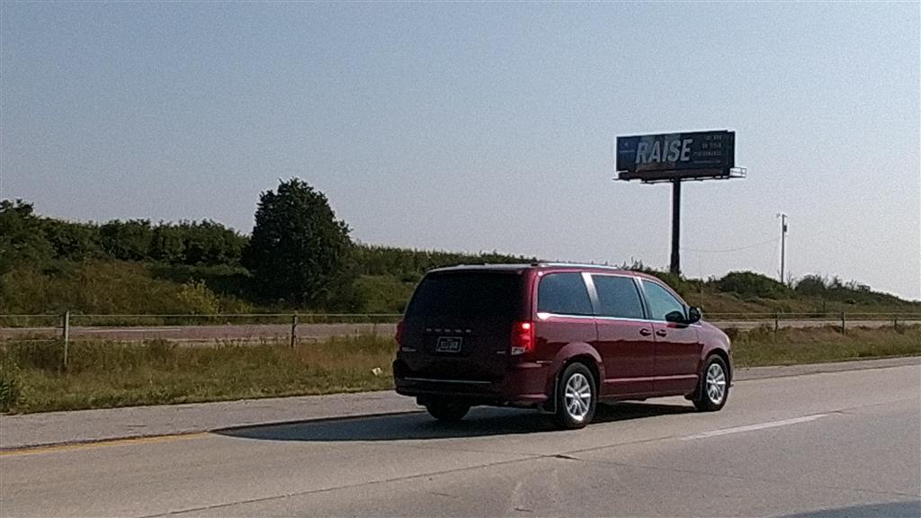 Photo of a billboard in Lewis