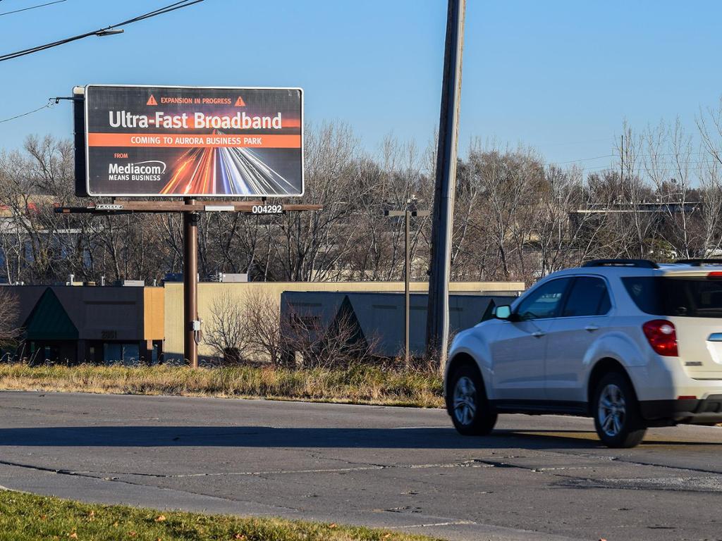 Photo of a billboard in Van Meter