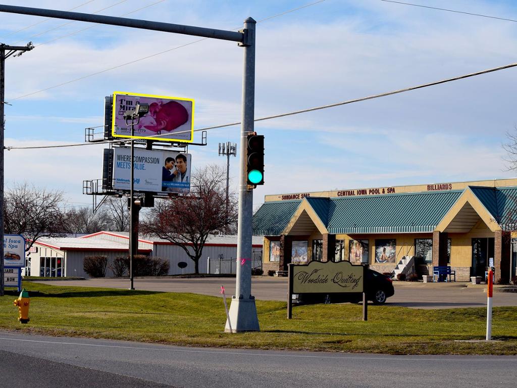 Photo of a billboard in Alleman