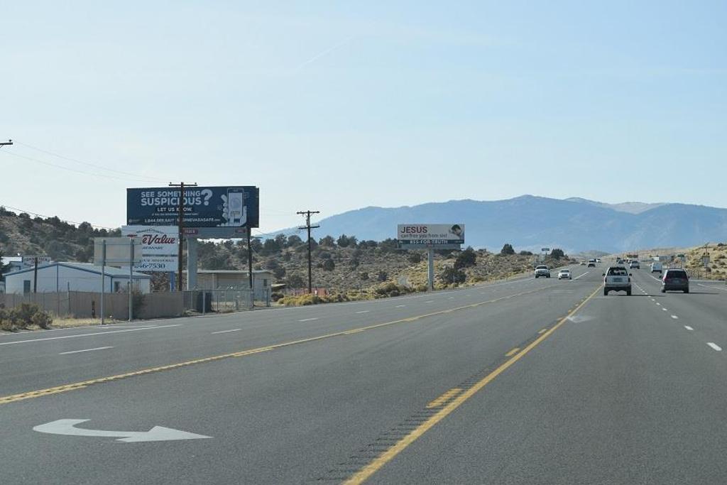 Photo of a billboard in Mound House