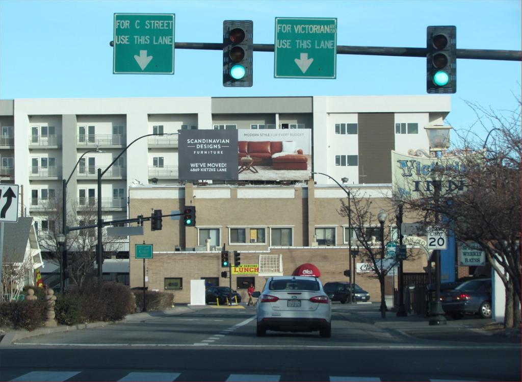 Photo of an outdoor ad in Sparks