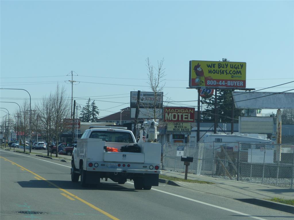 Photo of a billboard in Fort Lewis