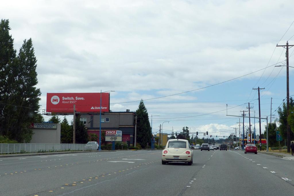 Photo of a billboard in Mountlake Terrace