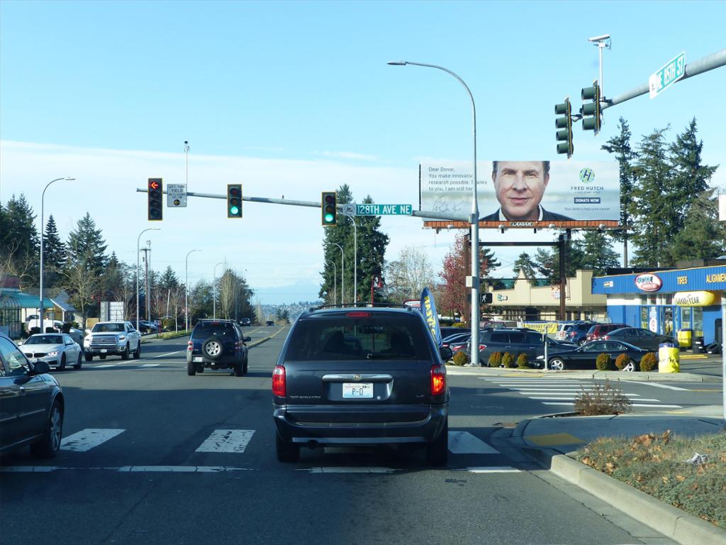 Photo of a billboard in Redmond