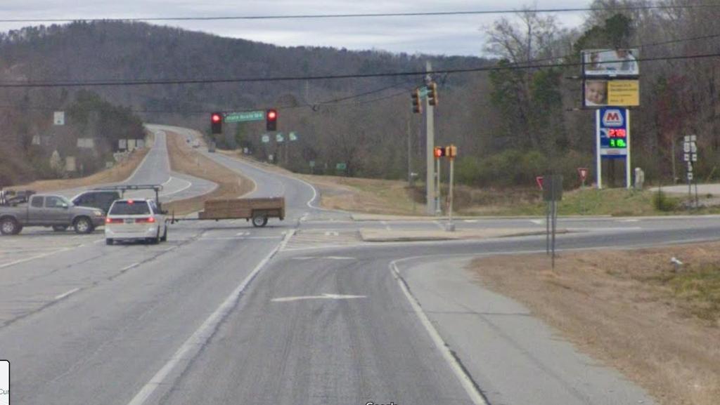 Photo of a billboard in Toccoa