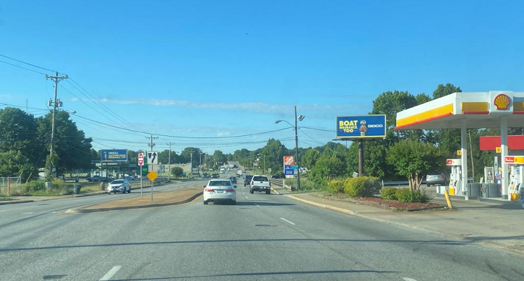 Photo of a billboard in Pleasant Garden