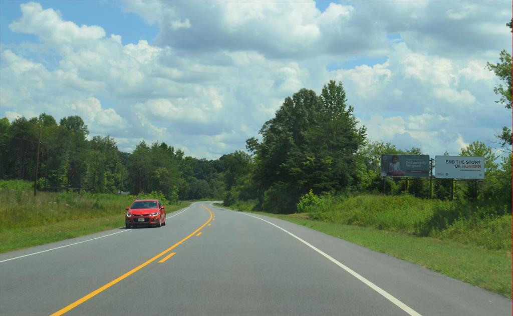 Photo of a billboard in Sandy Level