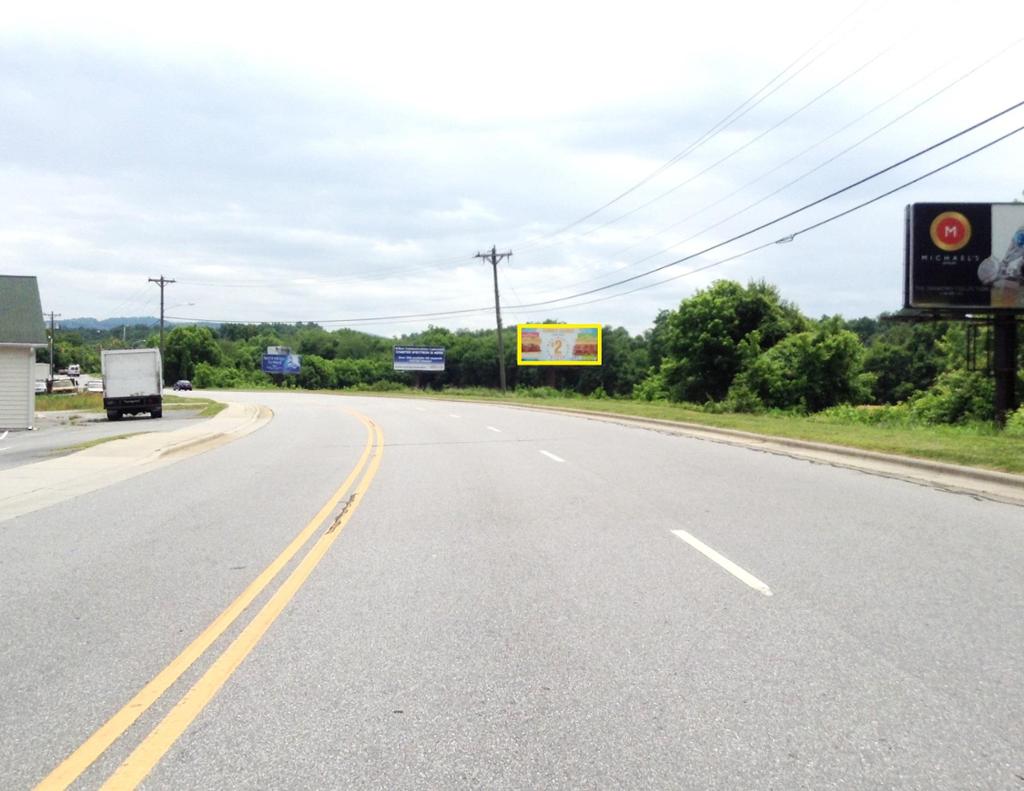 Photo of a billboard in North Wilkesboro