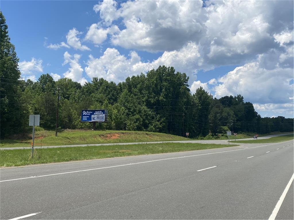 Photo of a billboard in Hurdle Mills