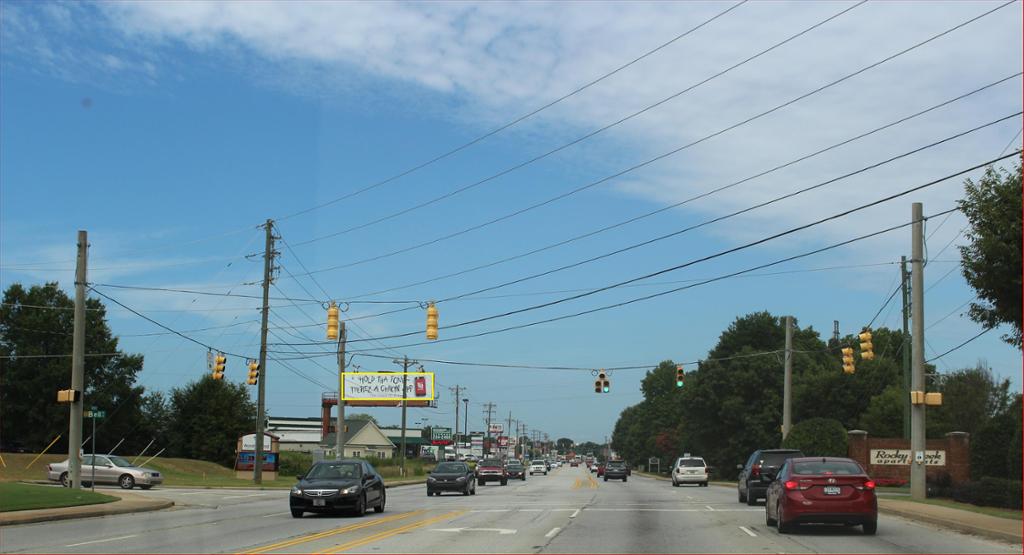 Photo of a billboard in Simpsonville