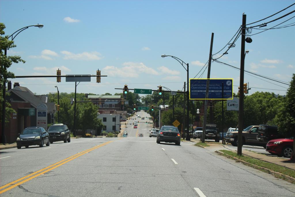 Photo of an outdoor ad in Anderson