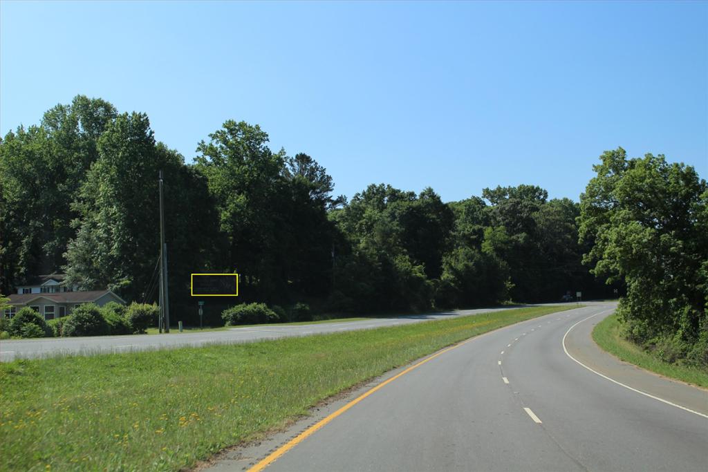 Photo of a billboard in Cateechee