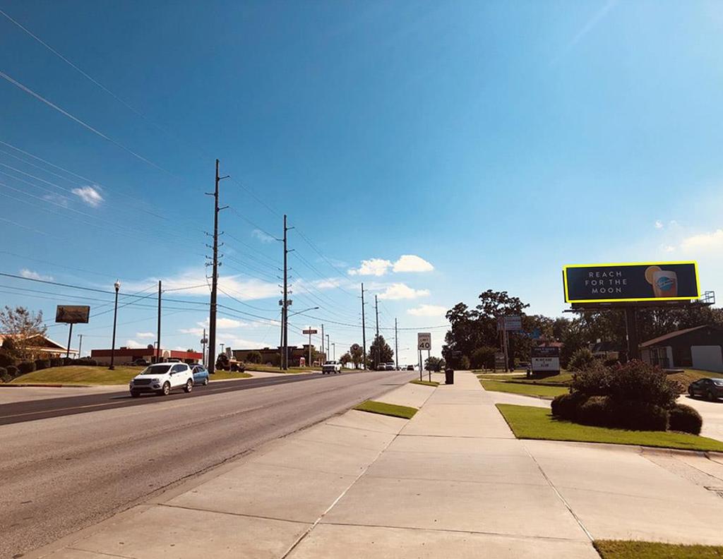 Photo of an outdoor ad in Bentonville