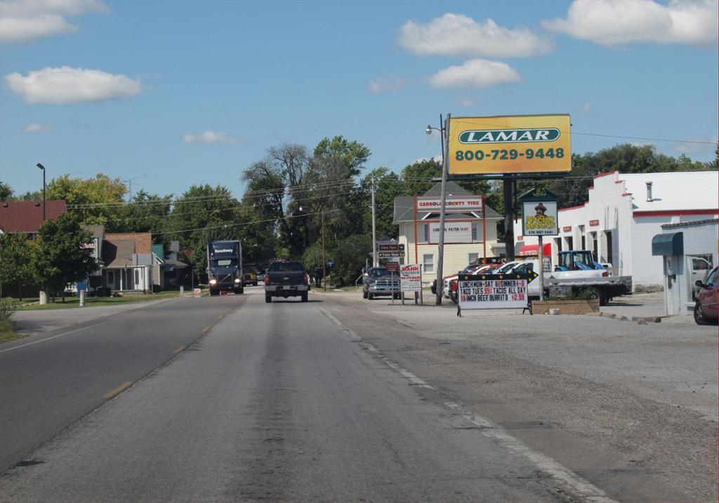 Photo of a billboard in Young America